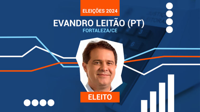 Evandro Leitão, do PT, é eleito prefeito no segundo turno em Fortaleza