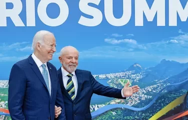 Biden pede apoio à Ucrânia e pressão sobre o Hamas em discurso no G20