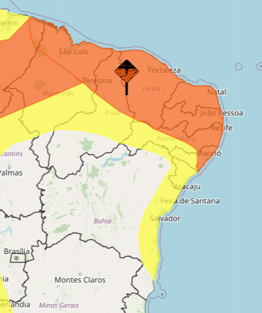 Chuvas intensas seguem castigando o Nordeste com acumulados históricos