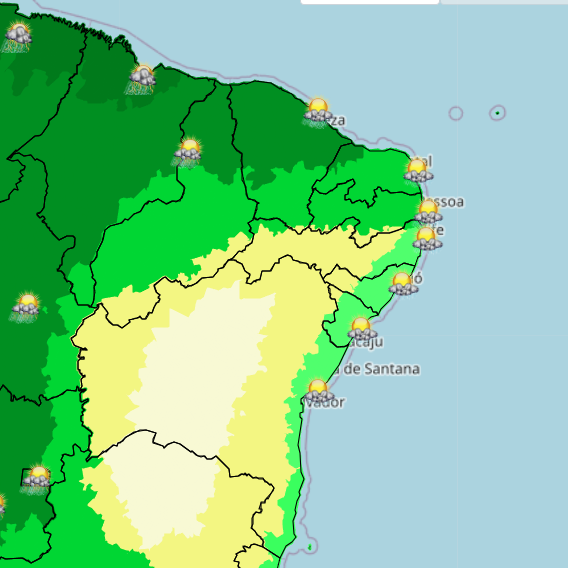 Após chuvas, Nordeste deve ter onda de calor com temperaturas acima dos 40°C