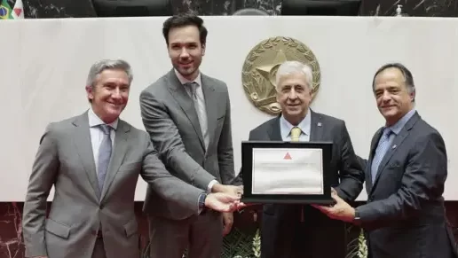 Jorge Rebelo de Almeida, dono do Grupo Vila Galé, recebe o título de cidadão honorário de Minas Gerais