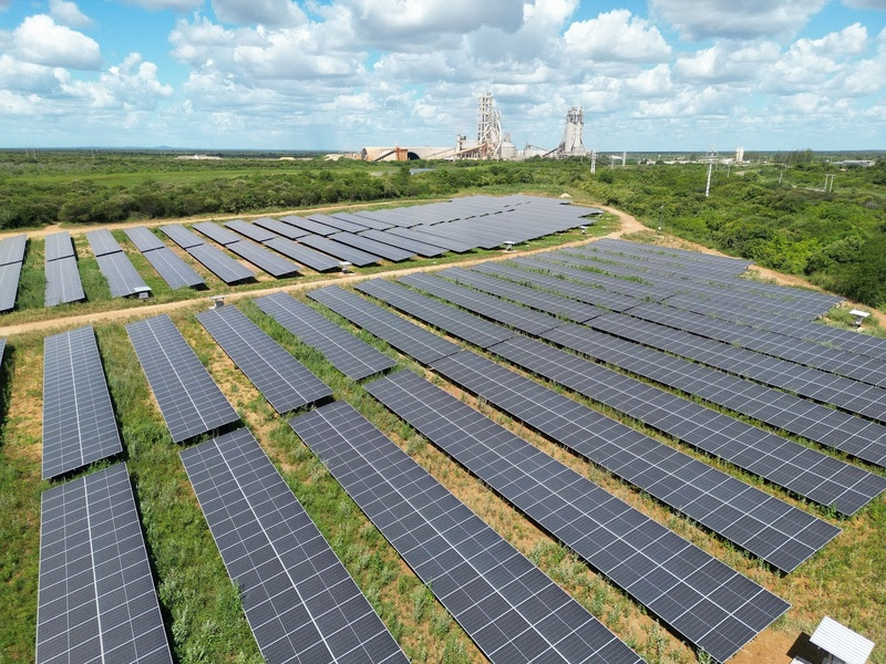 Cimento Apodi investe R$ 25 milhões em parque solar e avança na transição energética