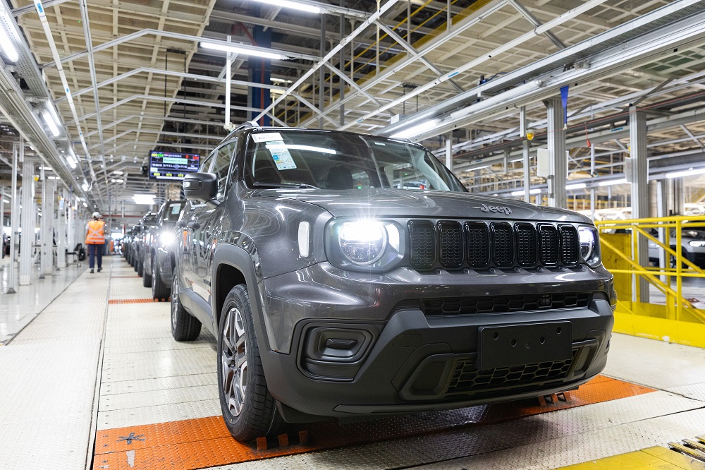 Polo Automotivo Stellantis de Goiana bate recordes de exportação em abril