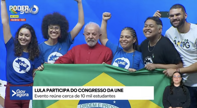 OPINIÃO DE WS :’A nova aula de História de Lula no Congresso da UNE e a força de um governo com cumplicidade progressista; na sequência,Trump uniu a todos