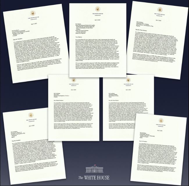 Ameaças, sobretaxas e mais: com ‘cartas abertas’, Trump já ameaçou 22 países