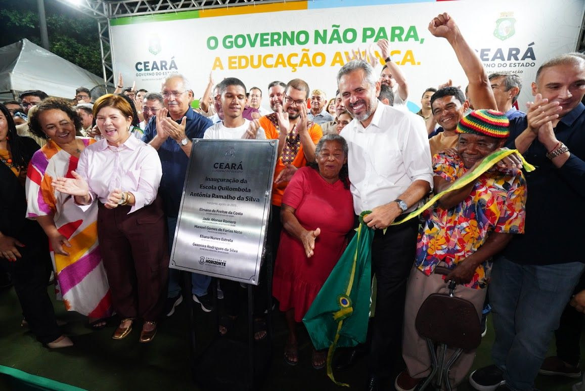Governo do Ceará entrega primeira escola de tempo integral Quilombola