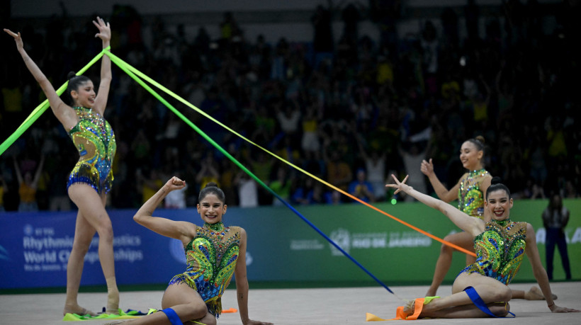 Brasil brilha com “Evidências” no Mundial de Ginástica e conquista prata inédita no Rio de Janeiro