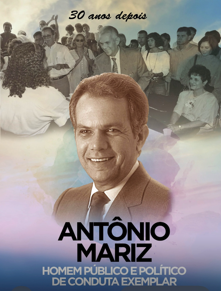 30 anos: Plaquete sobre história e vida de Antônio Mariz reúne textos de autoridades, familiares e amigos