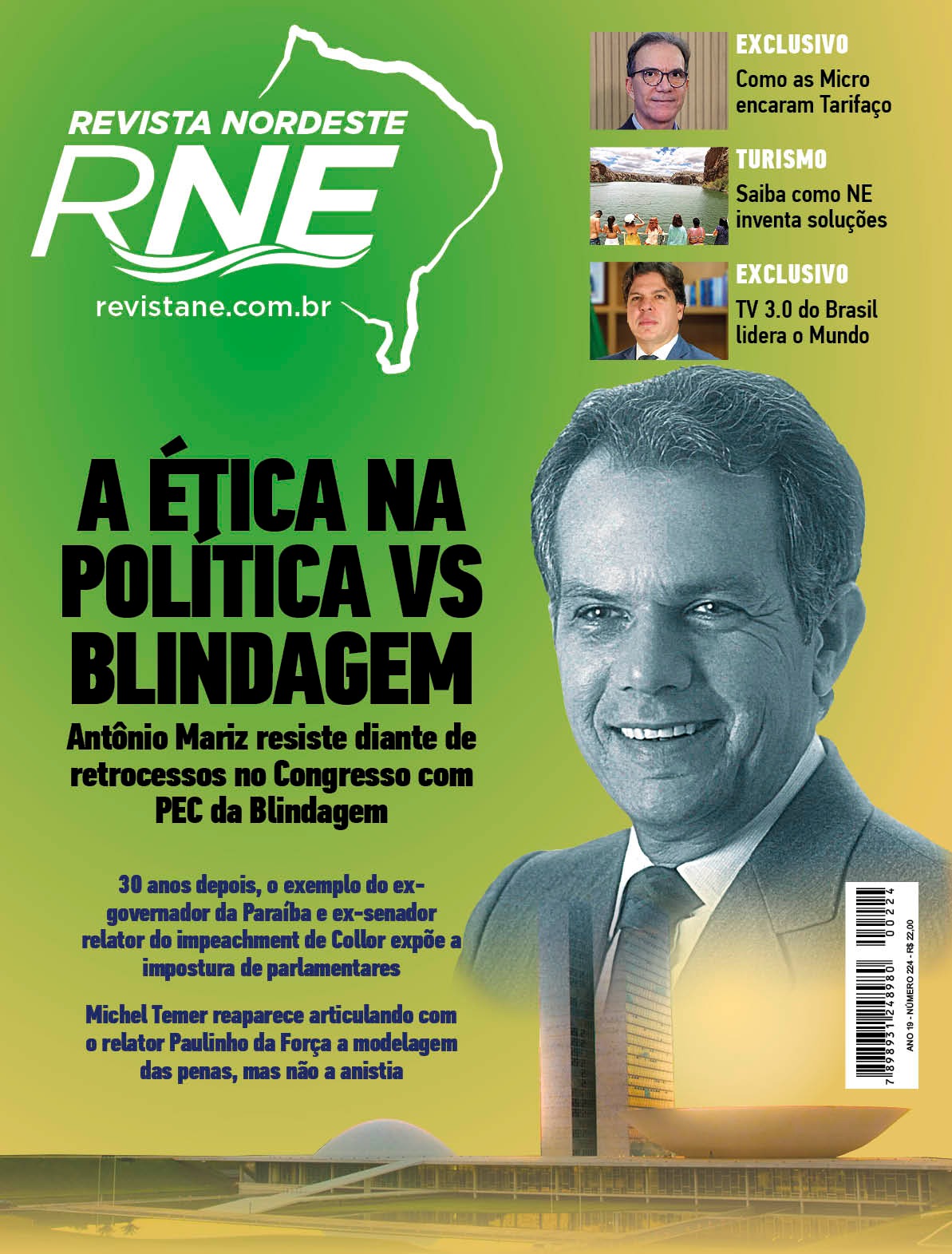 Nova edição da Nordeste já disponível; Política e economia em destaques