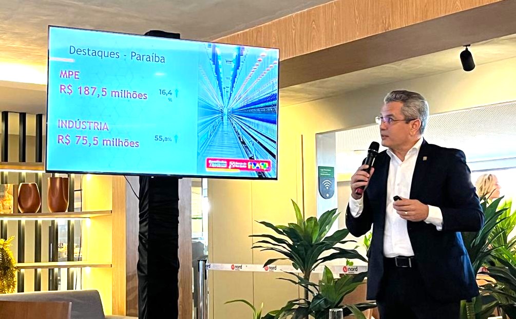 Indústria e MPEs impulsionam R$ 1,73 bi em financiamentos do Banco do Nordeste na Paraíba