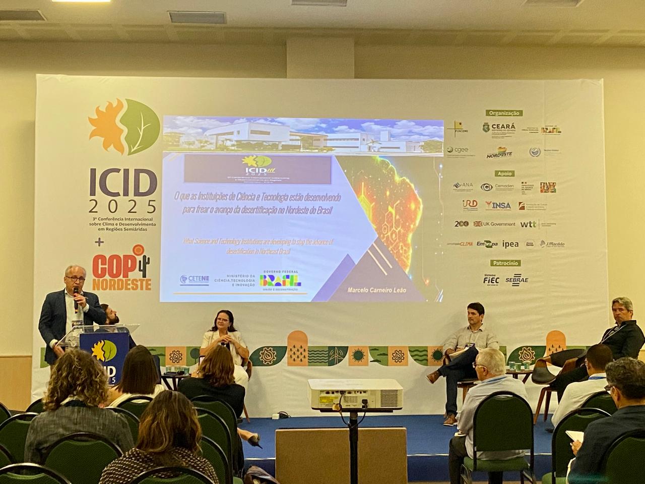 Empreendedorismo científico no combate à desertificação é tema de debate na COP Nordeste