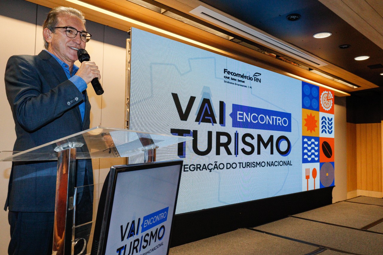 RN alcança recorde de R$ 11,3 bi no turismo em 2024, aponta pesquisa da Fecomércio apresentada no Encontro Vai Turismo