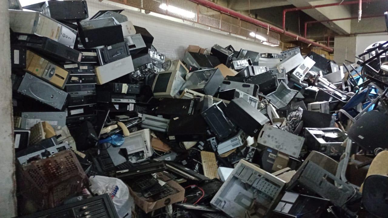 Mutirão Pré-COP 30 arrecada 150 toneladas de lixo eletrônico em menos de uma semana