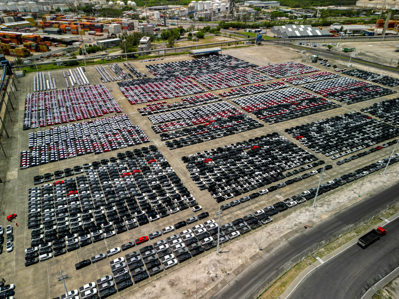 Hub de veículos do Porto de Suape bate recorde em 2025