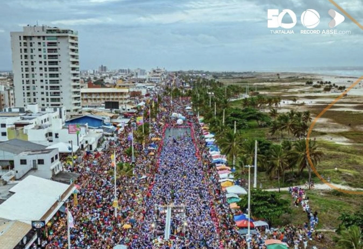 Aracaju se transforma, uma prévia do Carnaval 2026