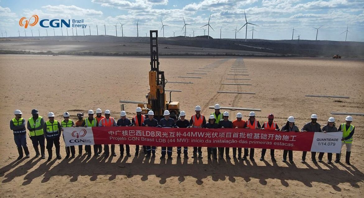 Estatal chinesa CGN dá início as obras de fundação de projeto bilionário de energia renovável no Piauí