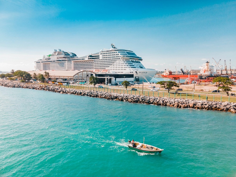 Turismo alagoano estima R$ 110 milhões com a temporada de cruzeiros 2025/2026