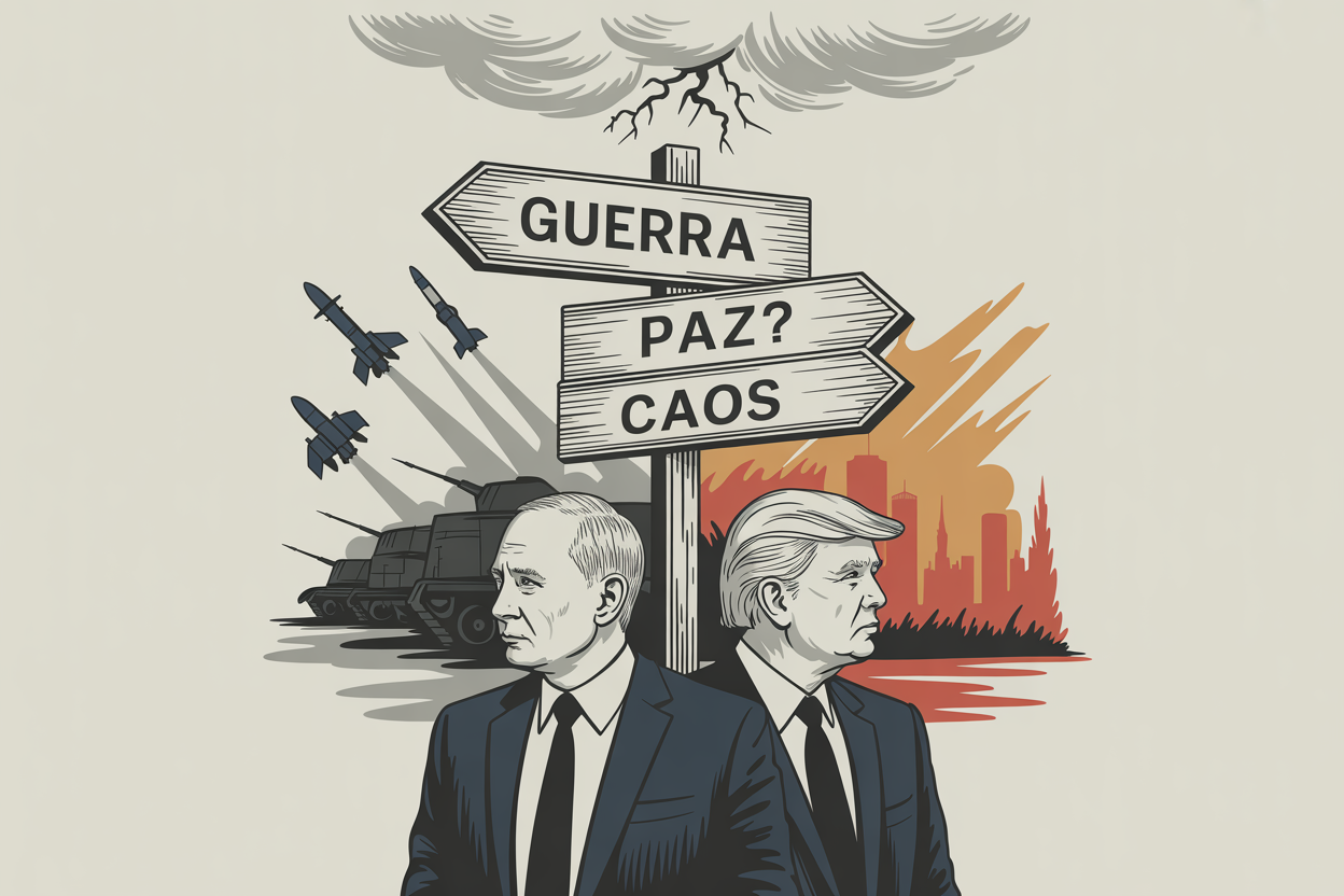 O Mundo na Encruzilhada: militarização global, Trump e o risco de colapso da ordem internacional, por Gaudêncio Torquato