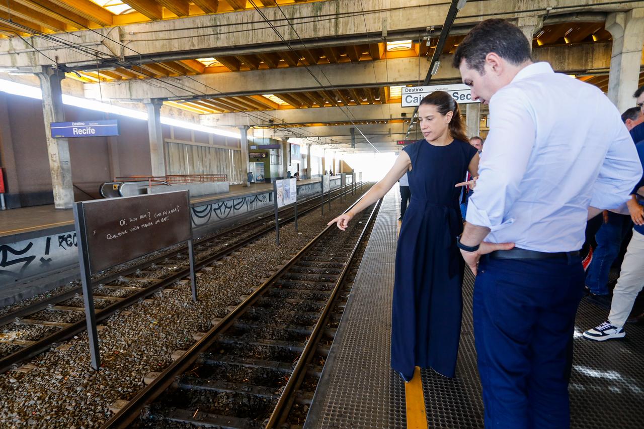 Ministro Jader Filho visita o Metrô do Recife e assegura investimentos imediatos de R$ 500 milhões no modal
