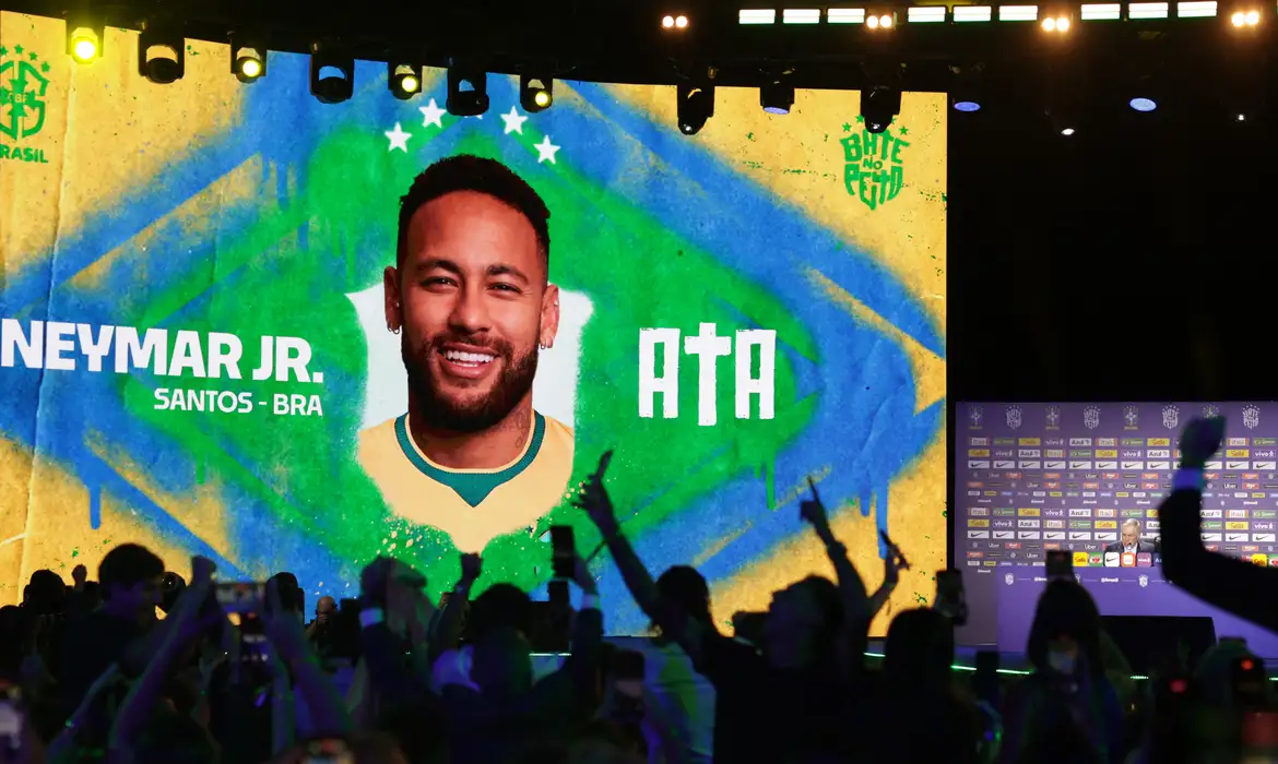 Neymar na lista de convocados para a Copa do Mundo; Será sua 4ª copa