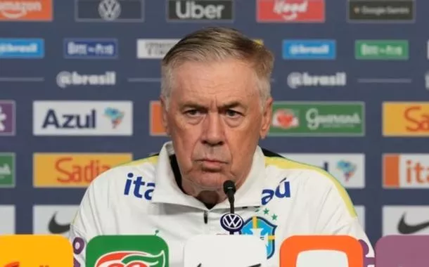 Ancelotti apanha da crítica por escolhas erradas na Seleção Brasileira