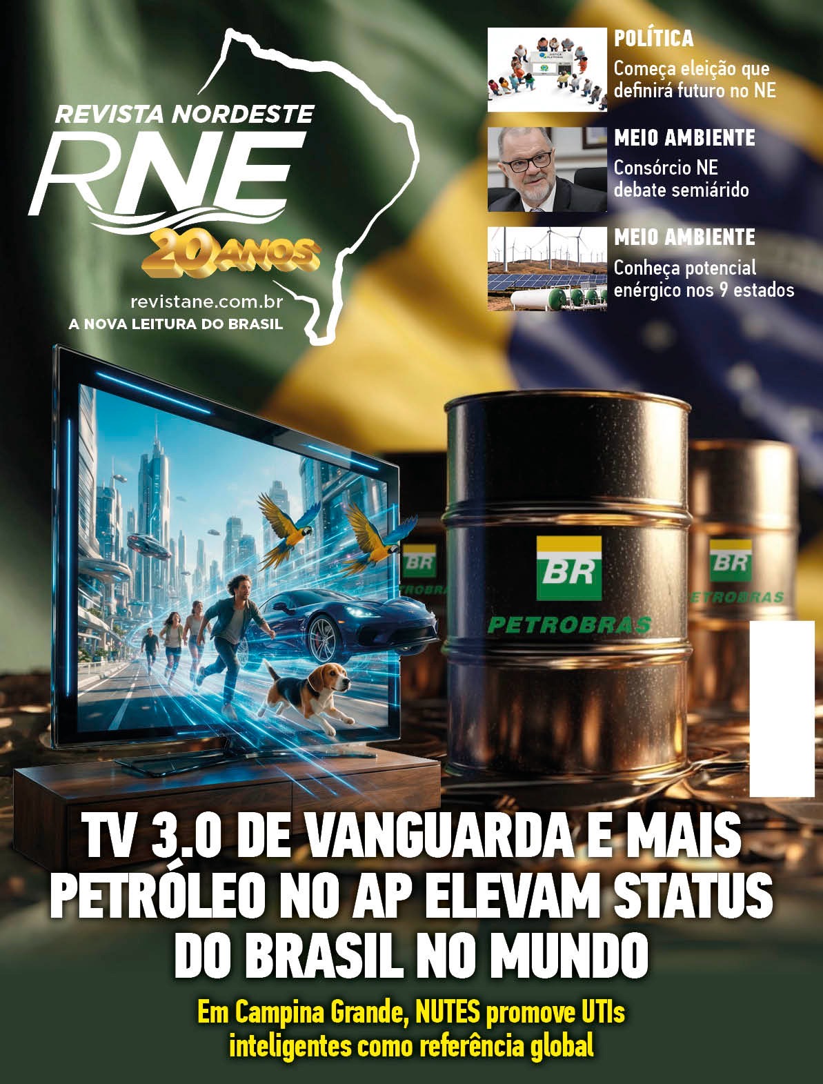 Nova edição da Revista NORDESTE atrai pautas econômicas, ambientais e políticas com nível singular