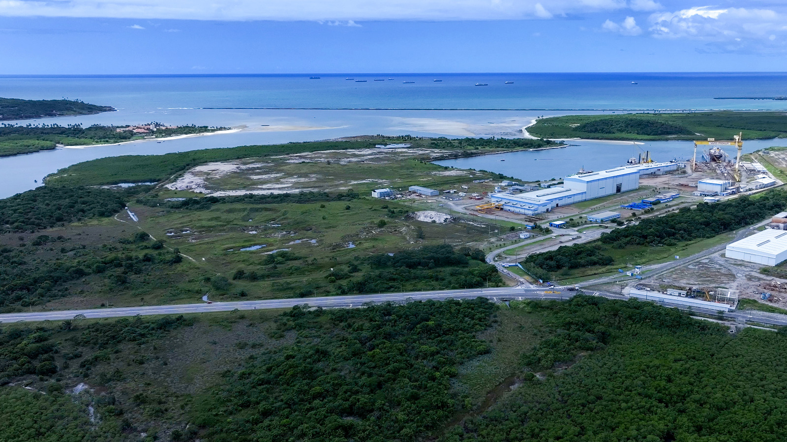 Em Pernambuco, Suape recupera área equivalente a 77 campos de futebol e abre espaço para novos investimentos